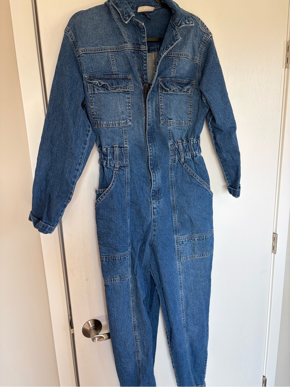 Woman Jean Jumpsuit